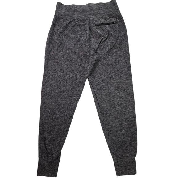 Athleta Venice Joggers Women’s Gray Ribbed Waist Tapered Cuff Lounge Pants Small - Picture 3 of 13